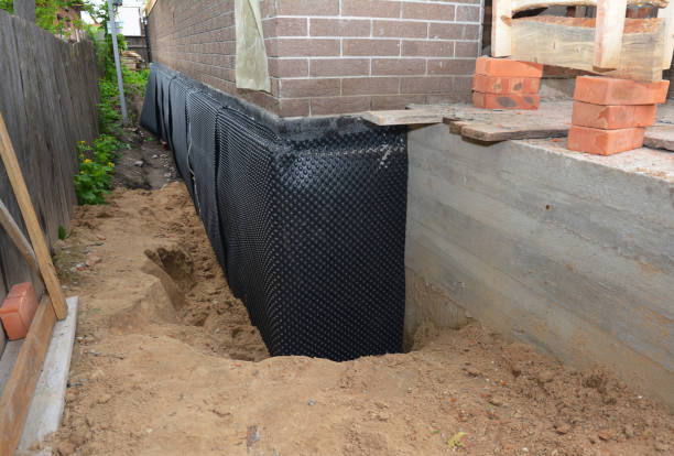 Crawl space vapor barrier installation in Heltonville, IN
